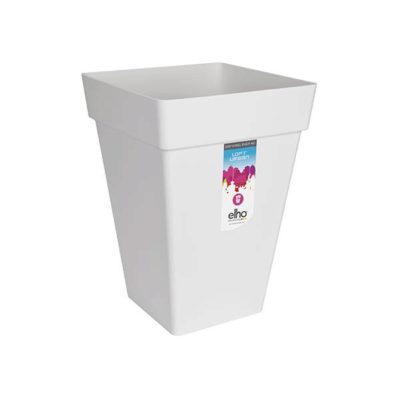 Tall Square Urban Pot white